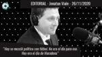 Comentario de Jonatan Viale: “Hoy se mezcló política con fútbol”, en “Viale 910” – 26/11/20
