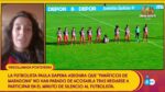 Paula Dapena (la futbolista que se negó a homenajear a Maradona): “He recibido amenazas”, en “Sálvame naranja”, con Jorge Javier Vázquez – 01/12/20