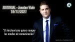 Editorial de Jonatan Viale: “Perdieron 5 millones de votos. El problema, son ustedes”, en “Pan y circo” – 19/11/21