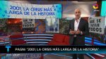 Carlos Pagni: “2001, la crisis mas larga de la historia”, en “Telenoche” – 21/12/21